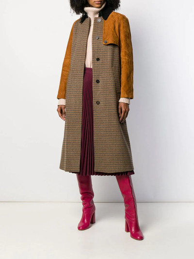 Salvatore Ferragamo Houndstooth check mac outlook