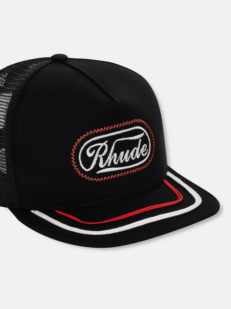 RHUDE PATCH TRUCKER HAT 3