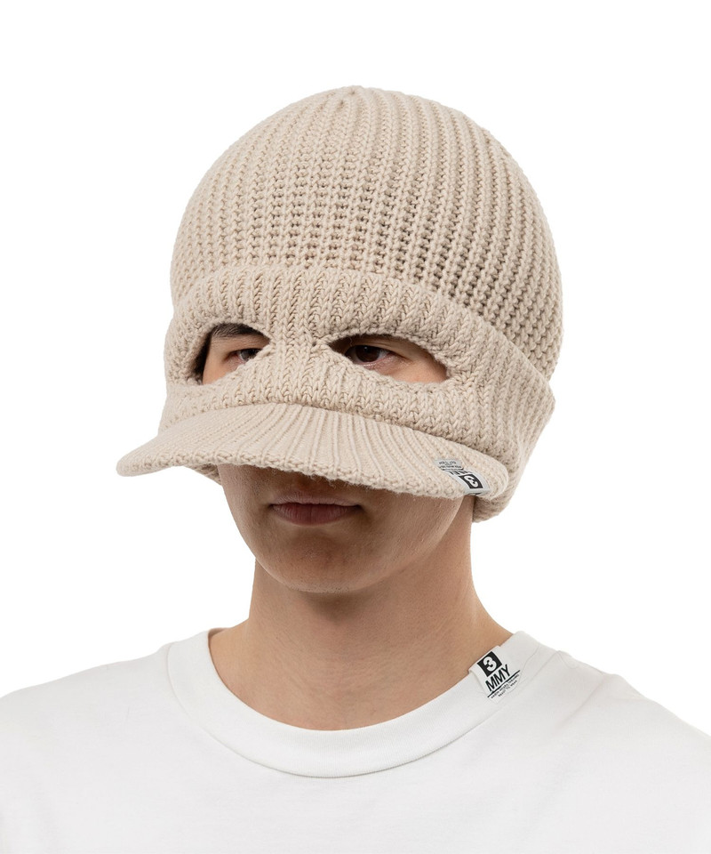 Masked Visor Knit Cap 19