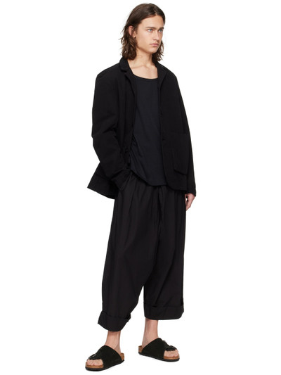 Toogood Black 'The Baker' Trousers outlook