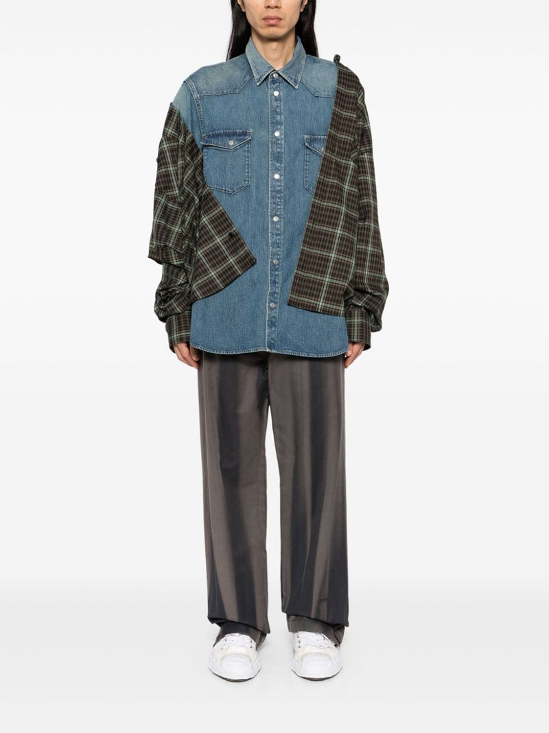 doublet undressed layered shirt outlook