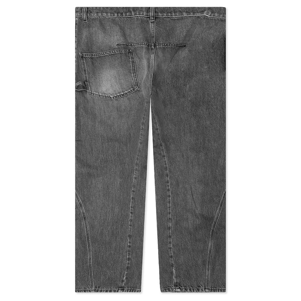 TWISTED WORKWEAR JEANS - GREY - 2