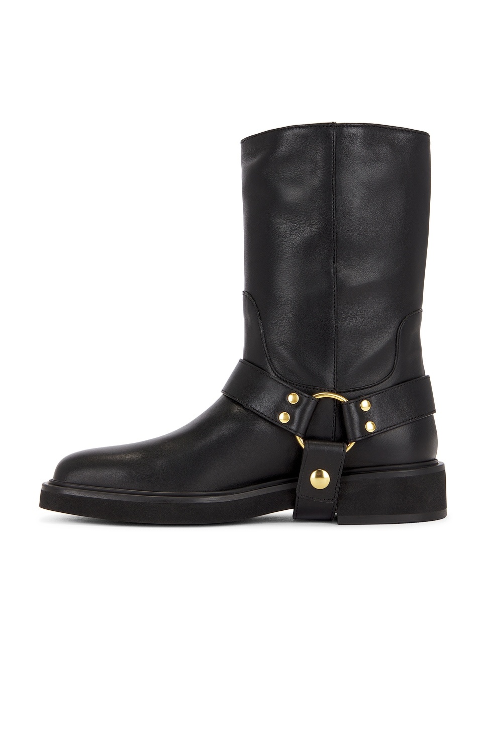 V Logo Signature Biker Boot - 5