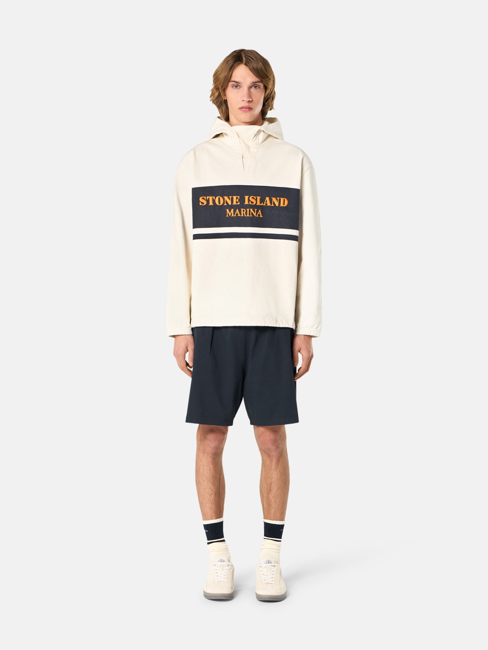 STONE  MARINA 6100029 コットン ジャージー スウェット Stone Island 6100029 16/2 COMBED ORGANIC COTTON JERSEY_STONE