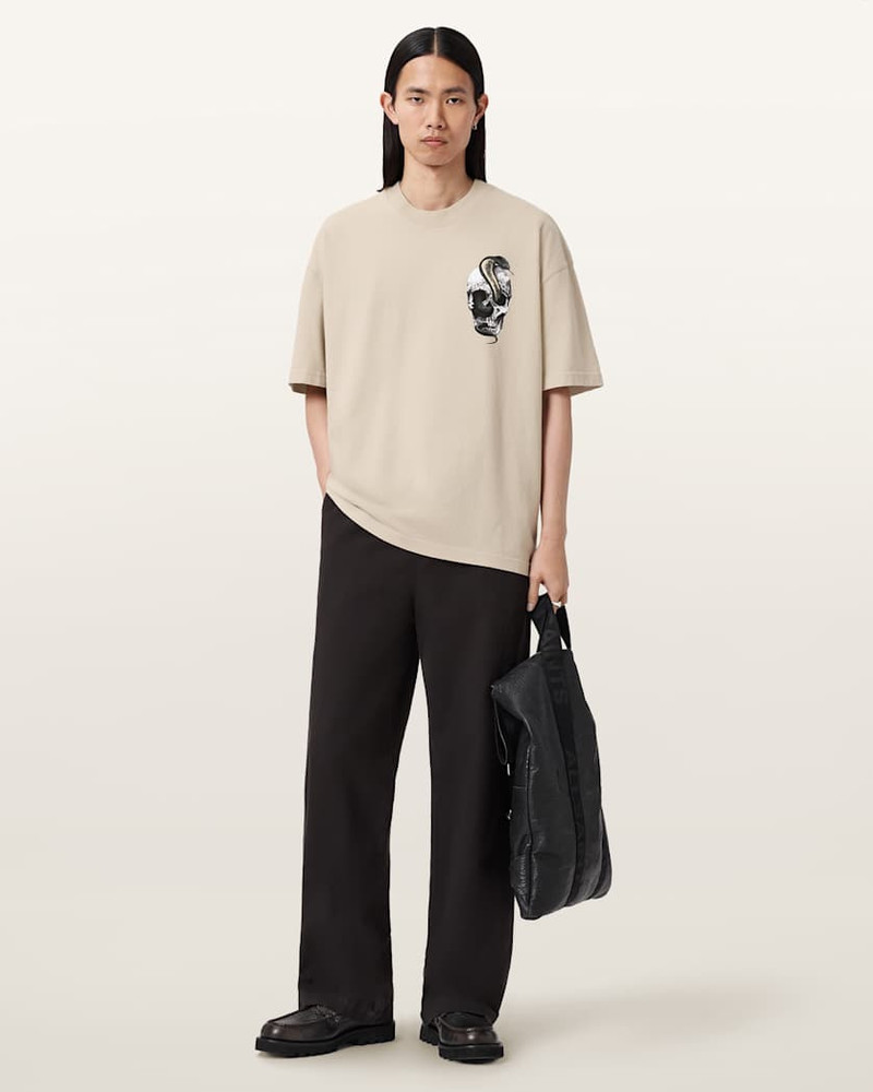 SNAKEHEAD OVERSIZED GRAPHIC T-SHIRT 5