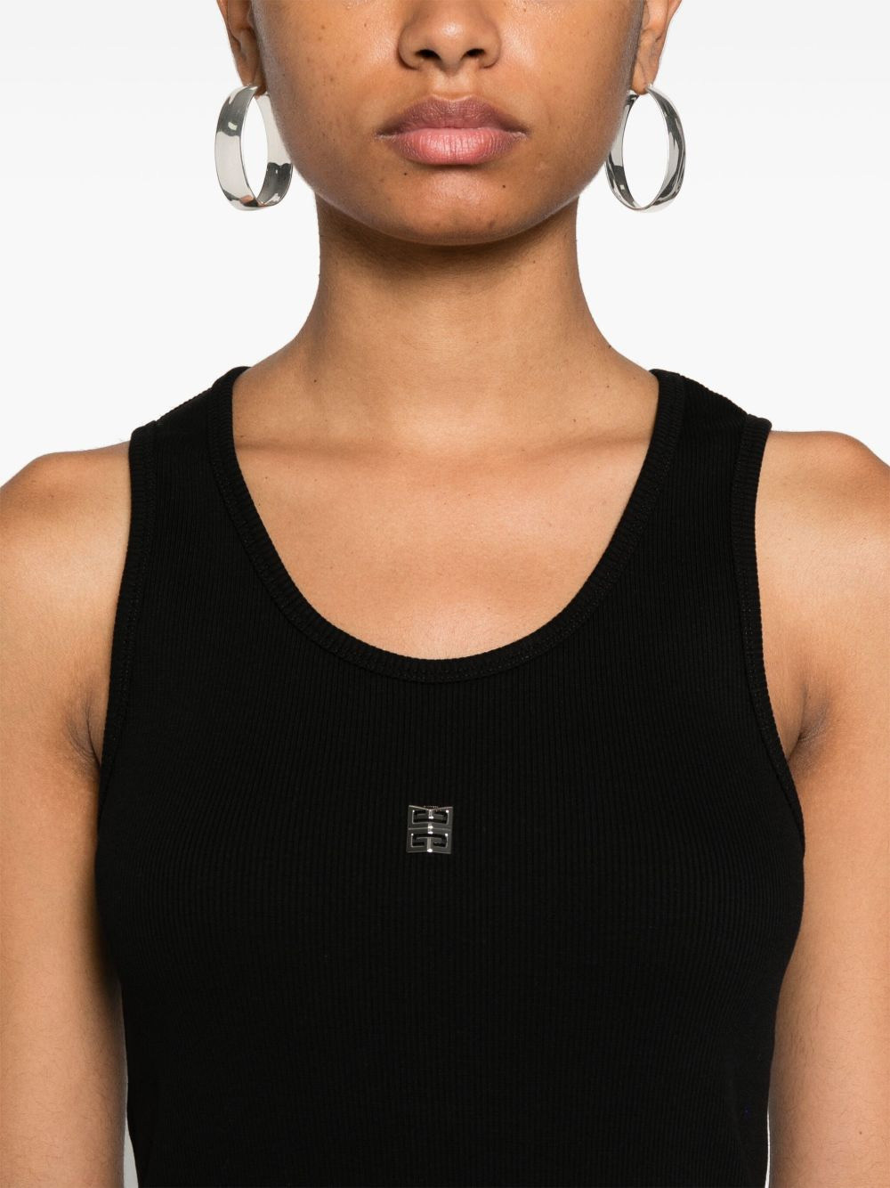 Givenchy Women Rib Tank Top - 3
