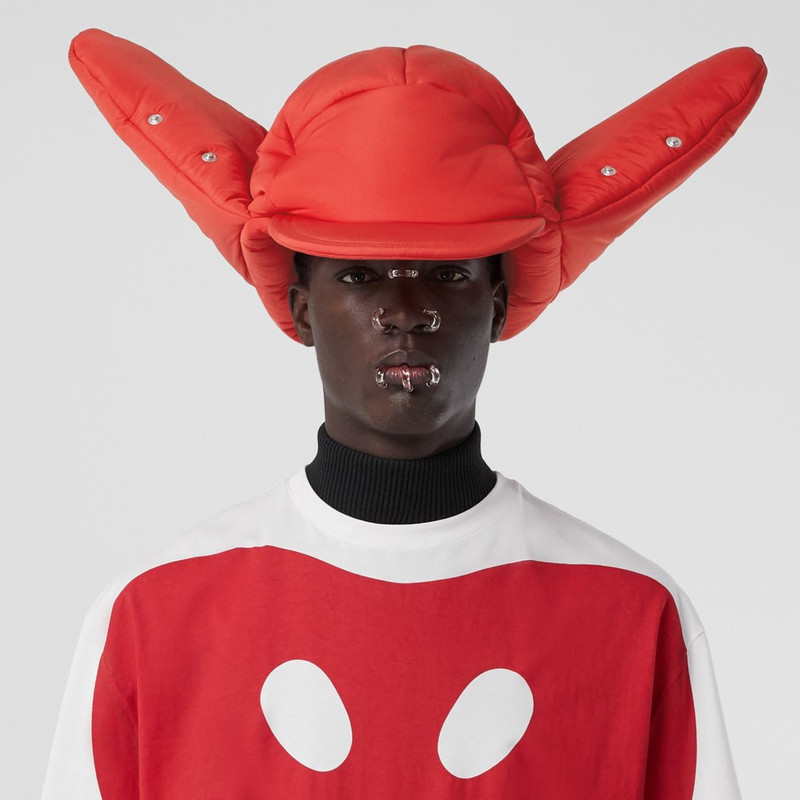 Padded Nylon Oversized Cap 3