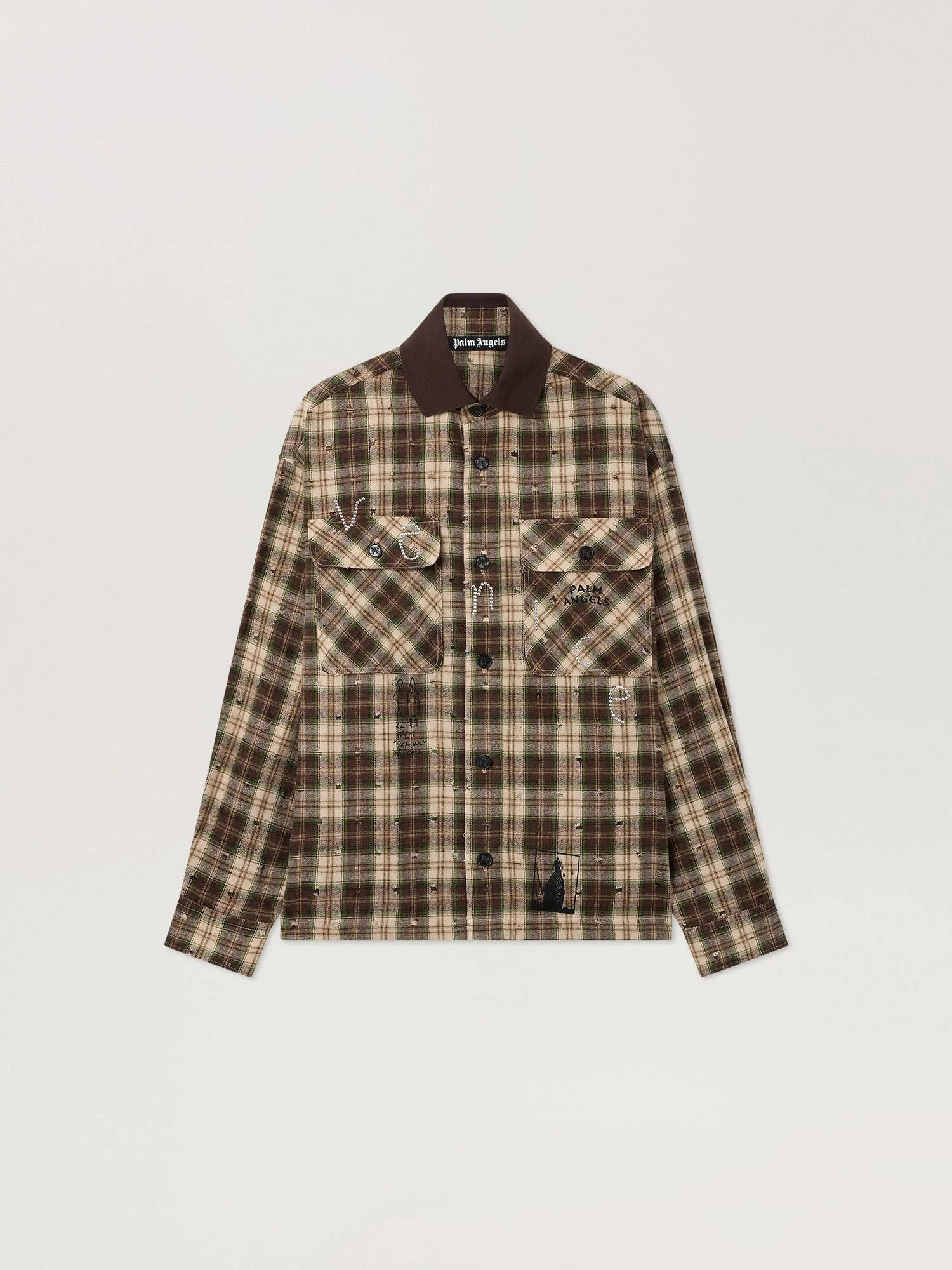 Surfer Dream Check Loose Shirt - 1