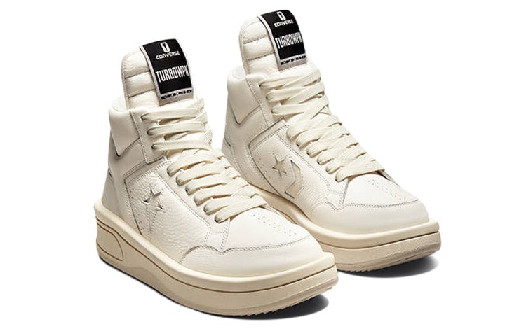Converse Rick Owens x TURBOWPN Mid 'Egret' 172343C - 3