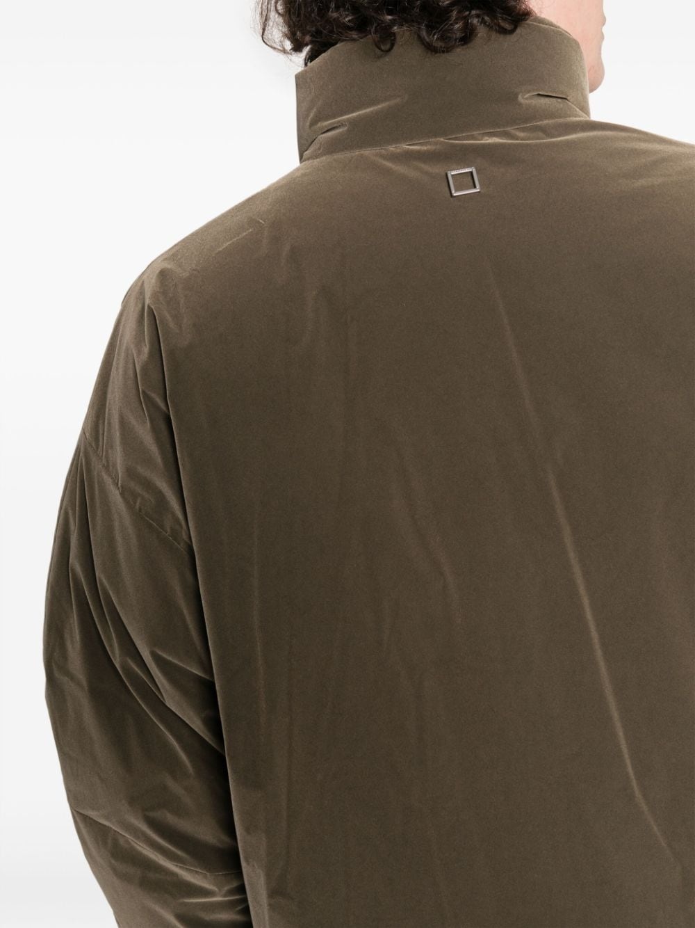 funnel-neck padded jacket - 5