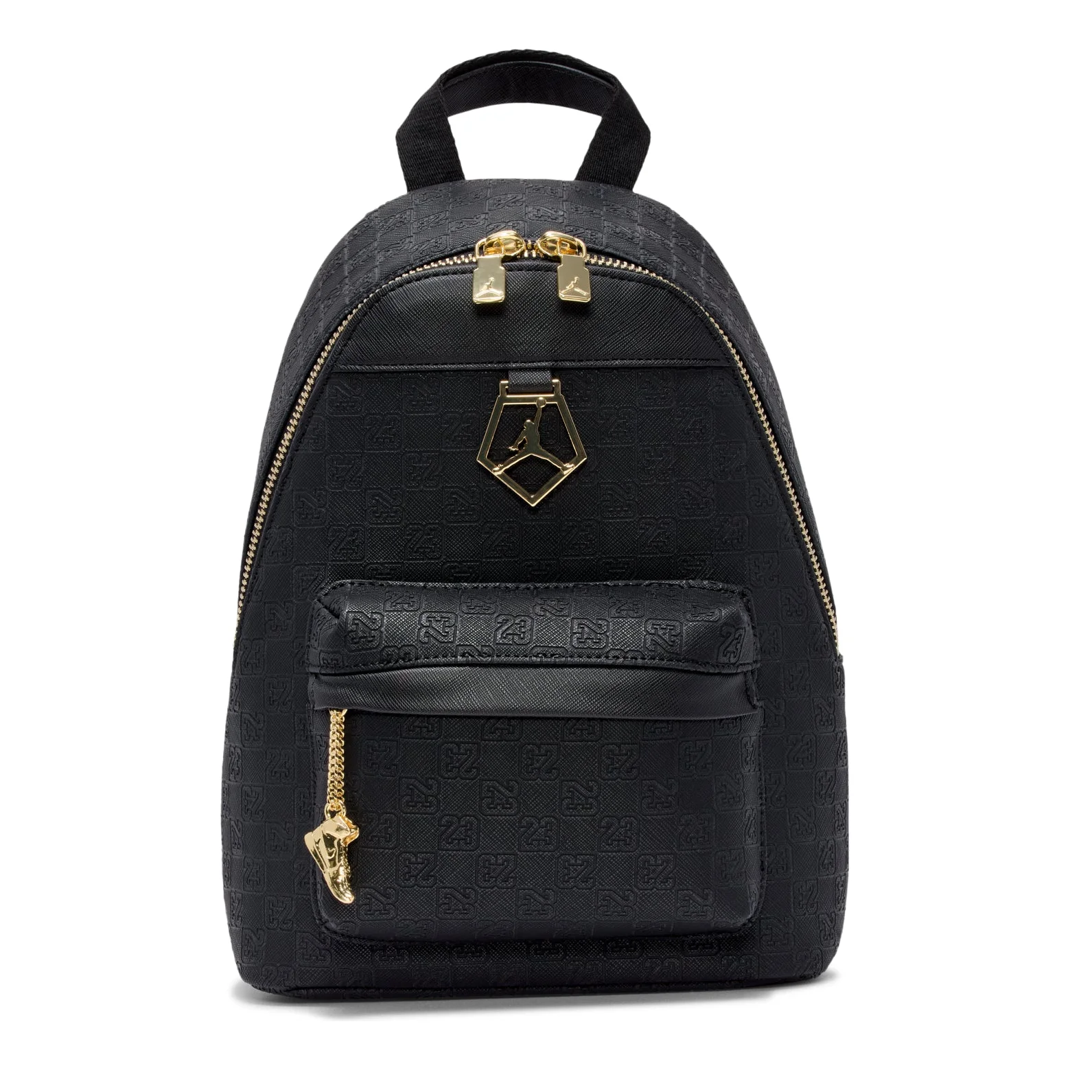 (WMNS) Jordan Core Monogram Backpack 'Black' IZ8151-010 - 1