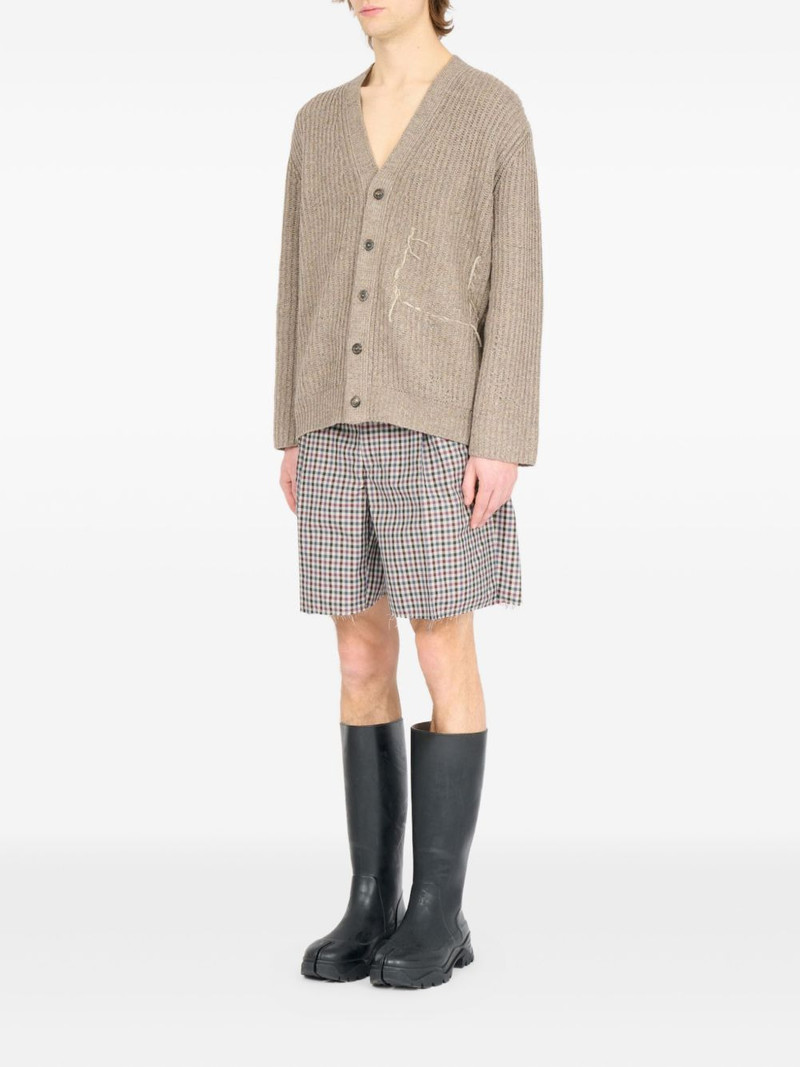 button-up textured cardigan 5