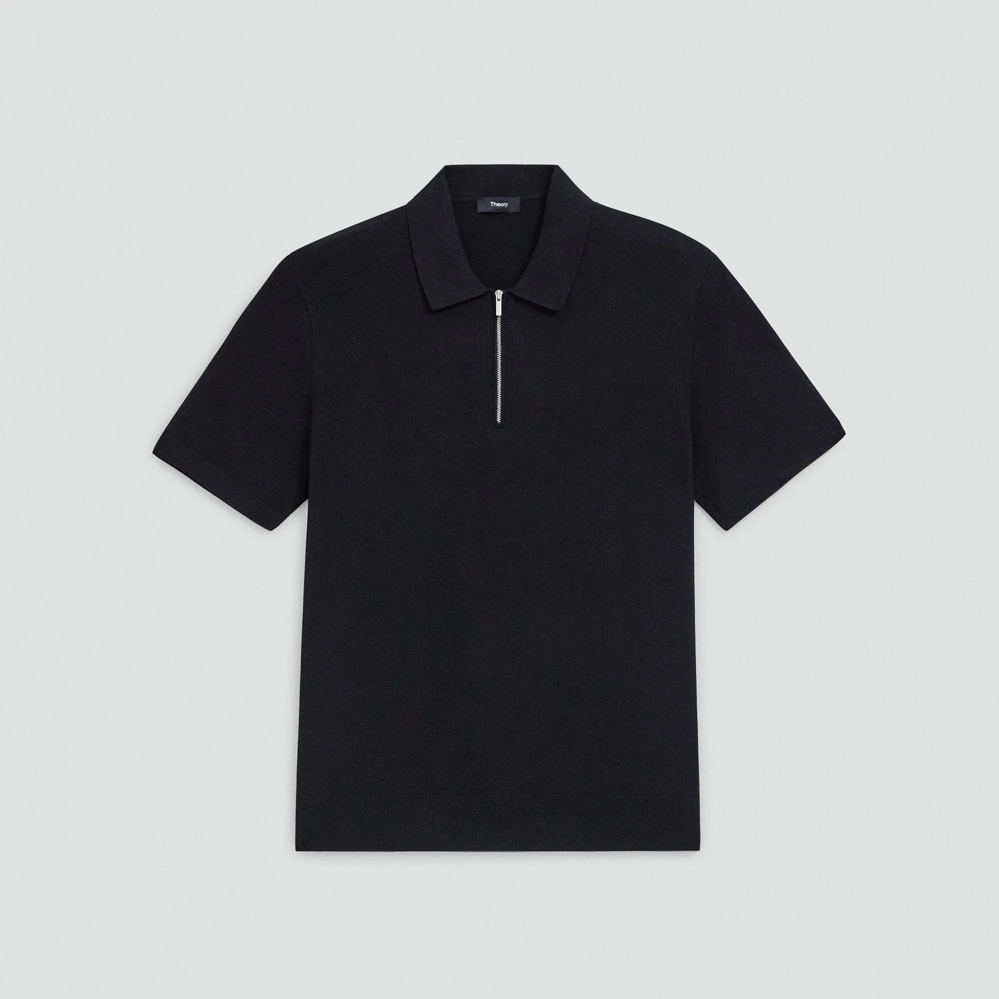 Quarter-Zip Polo Shirt in Light Bilen - 1
