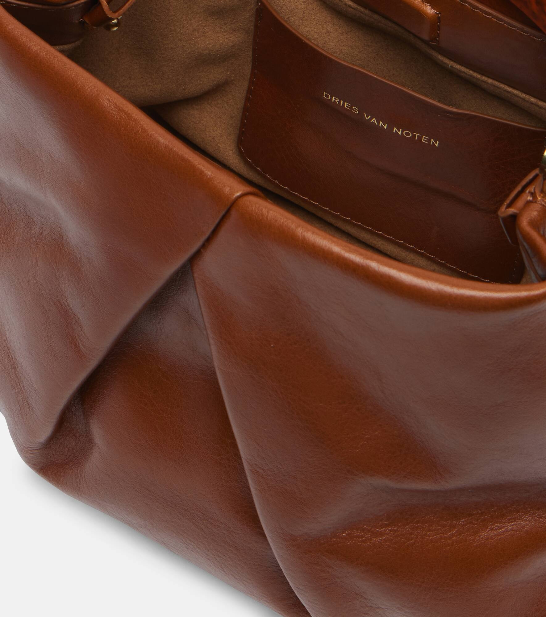 Crisp Small leather tote bag - 3