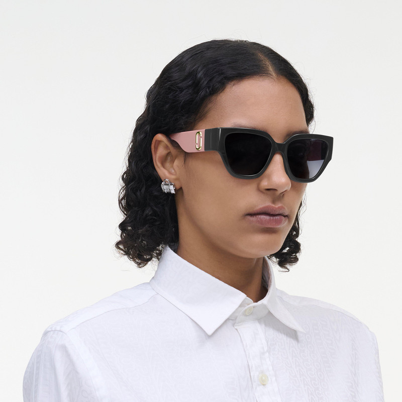 Marc Jacobs THE J MARC RECTANGULAR COLORBLOCK SUNGLASSES outlook