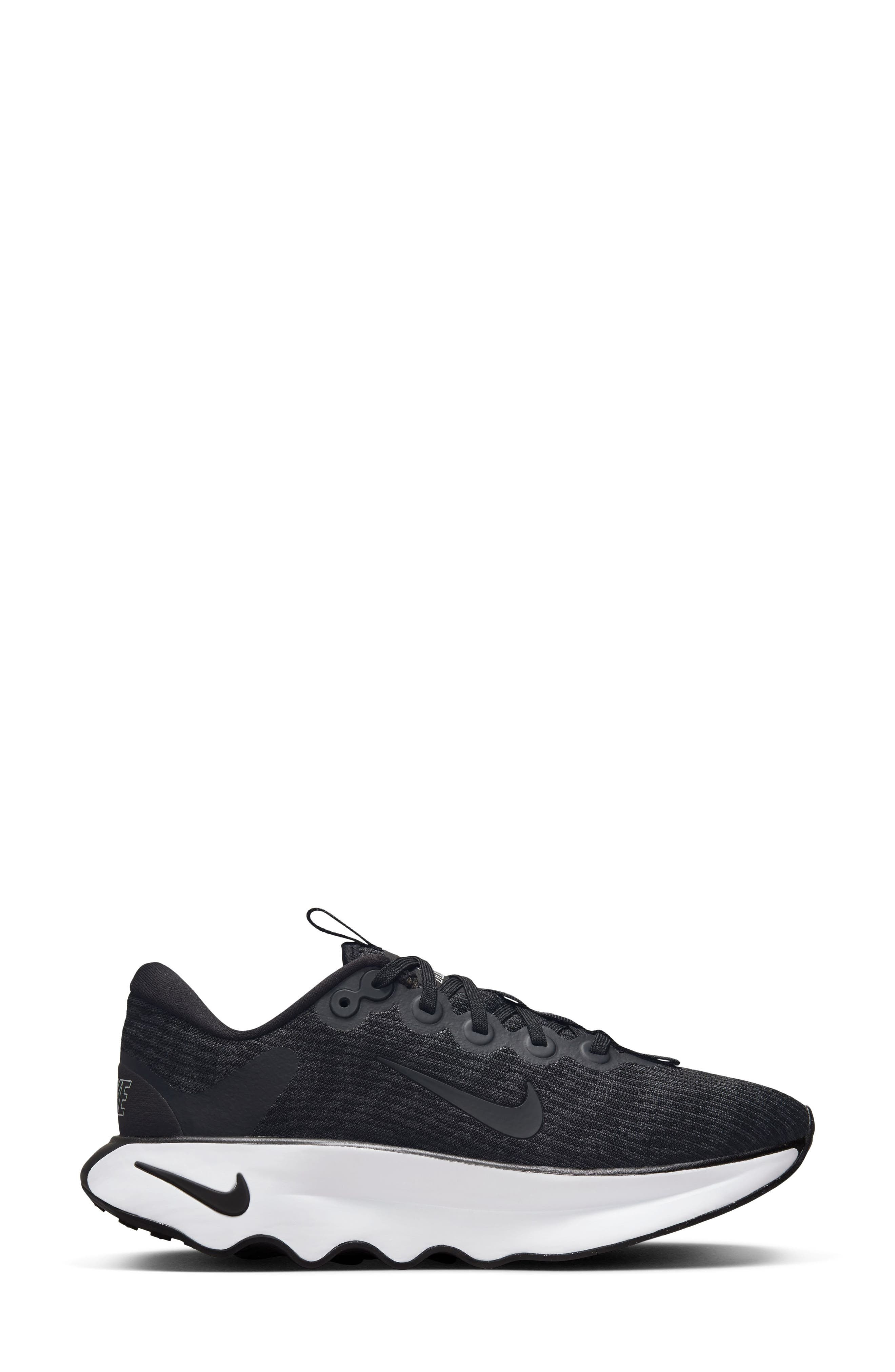 Nike Motiva Road Runner Walking Shoe in Black/Black-Anthracite-White at Nordstrom - 2
