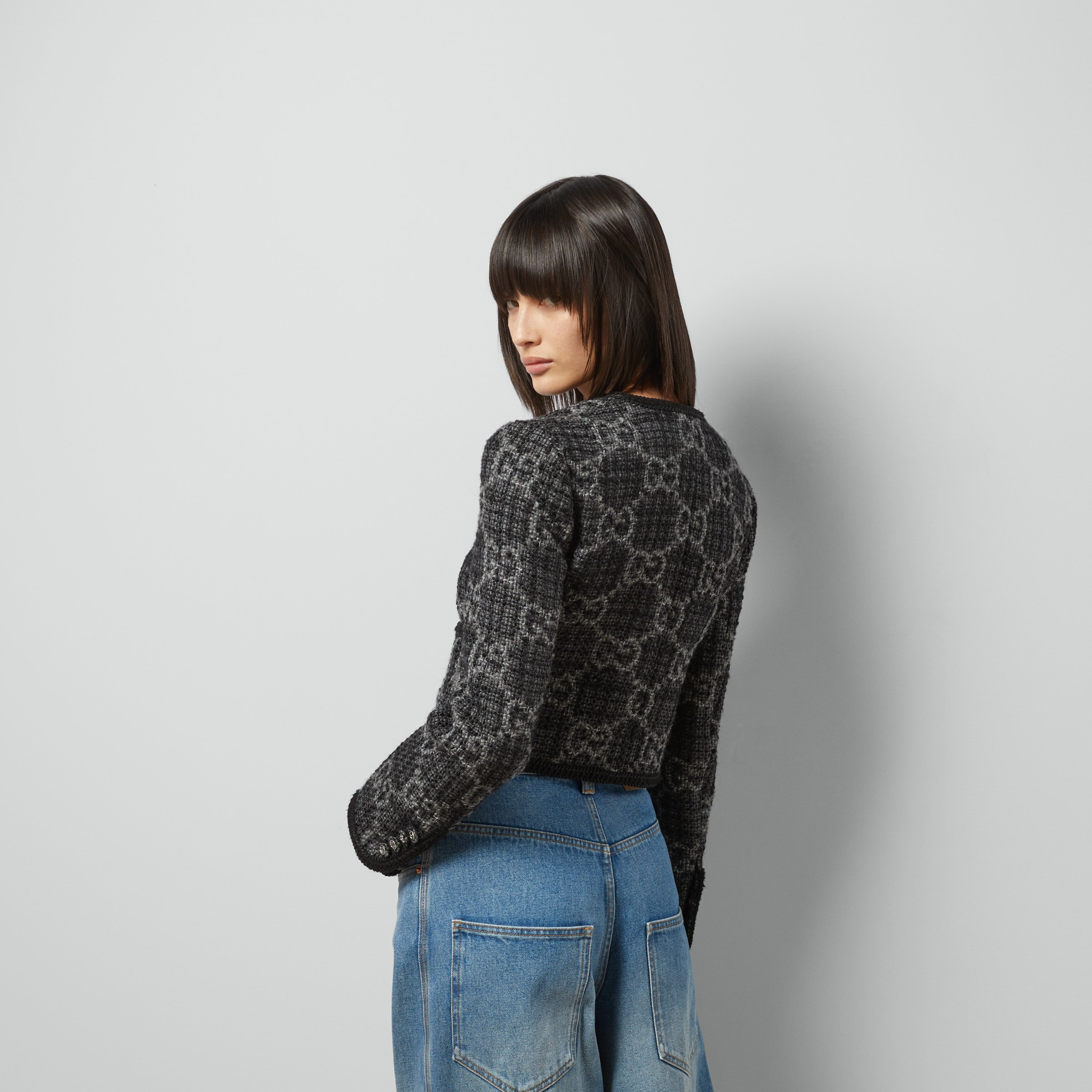 GG tweed jacket - 6