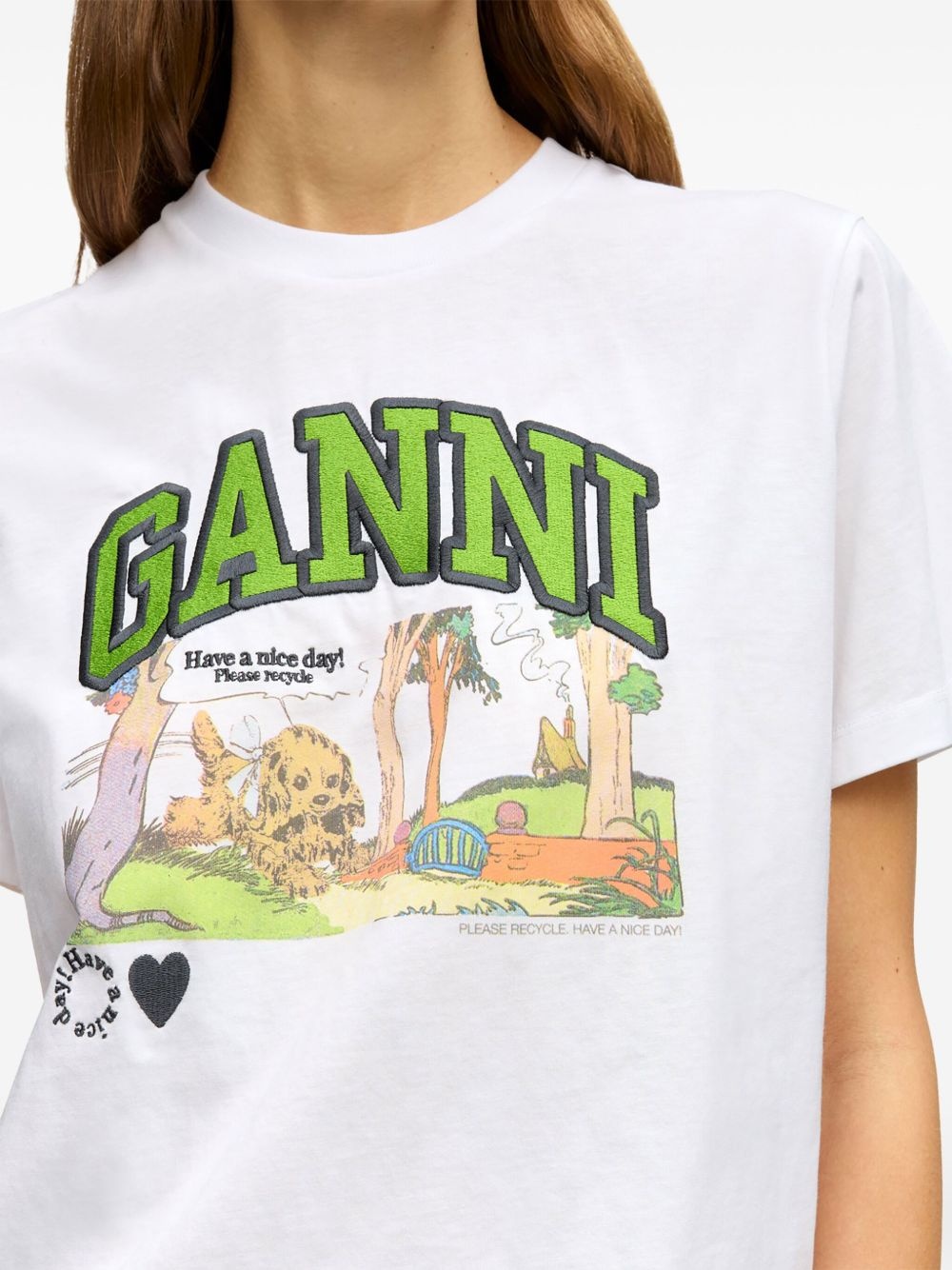 printed T-shirt - 5