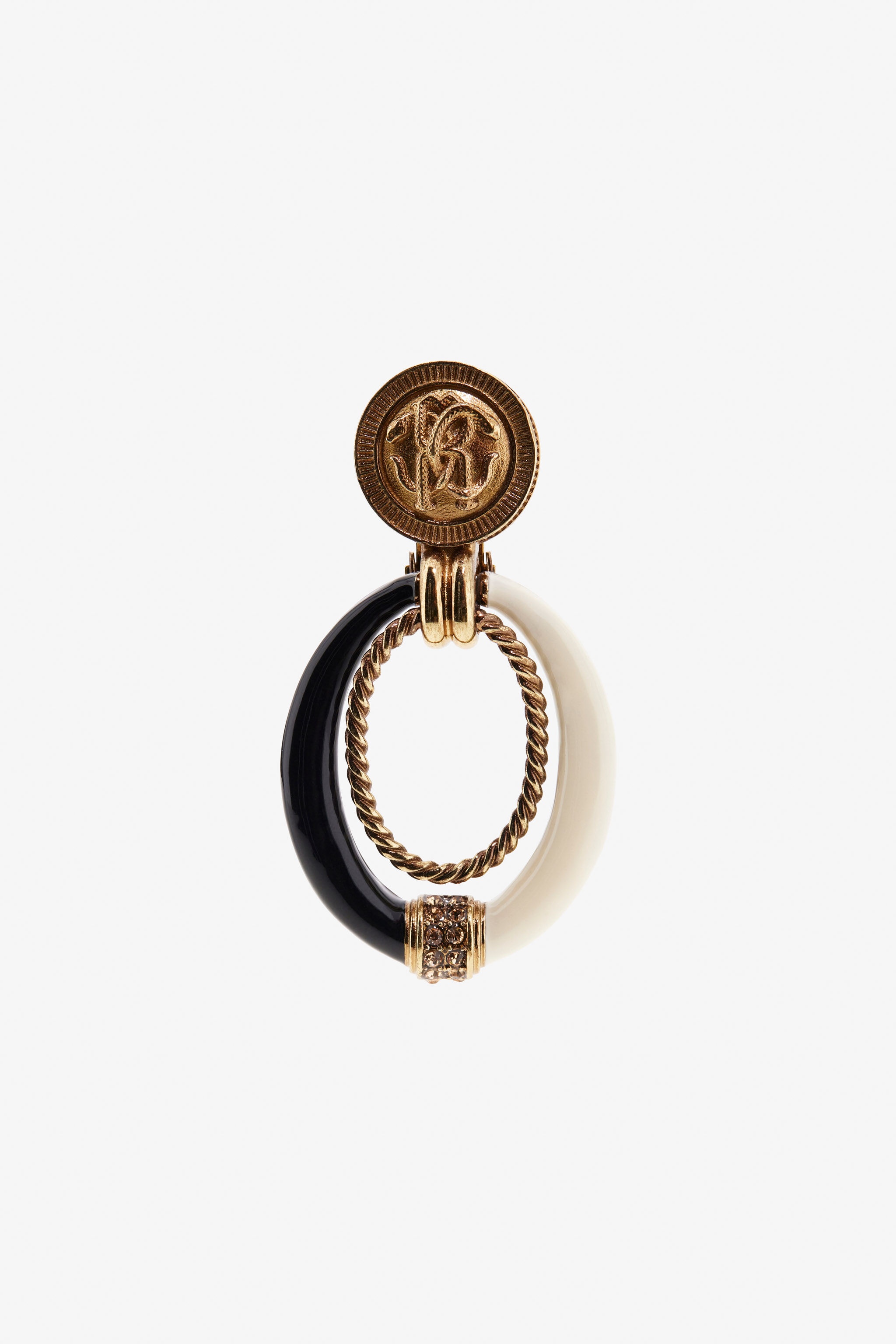 Logo Drop Earrings - 3