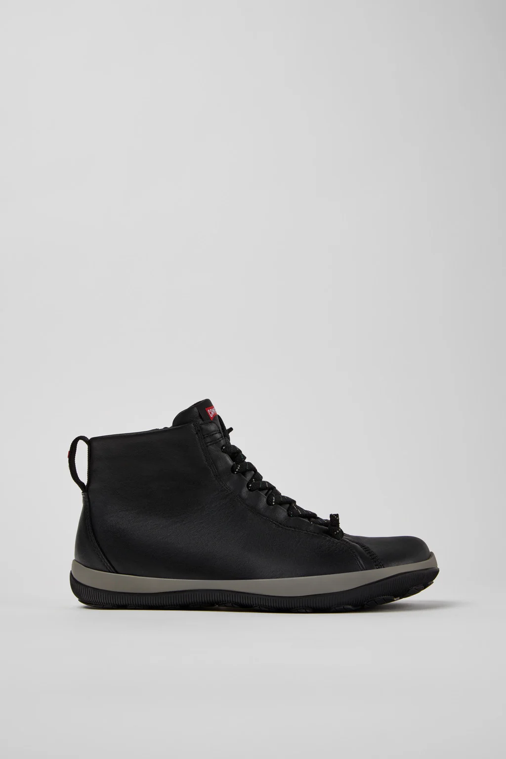 Peu Pista GM Black Leather Mid Boots for Men. - 1