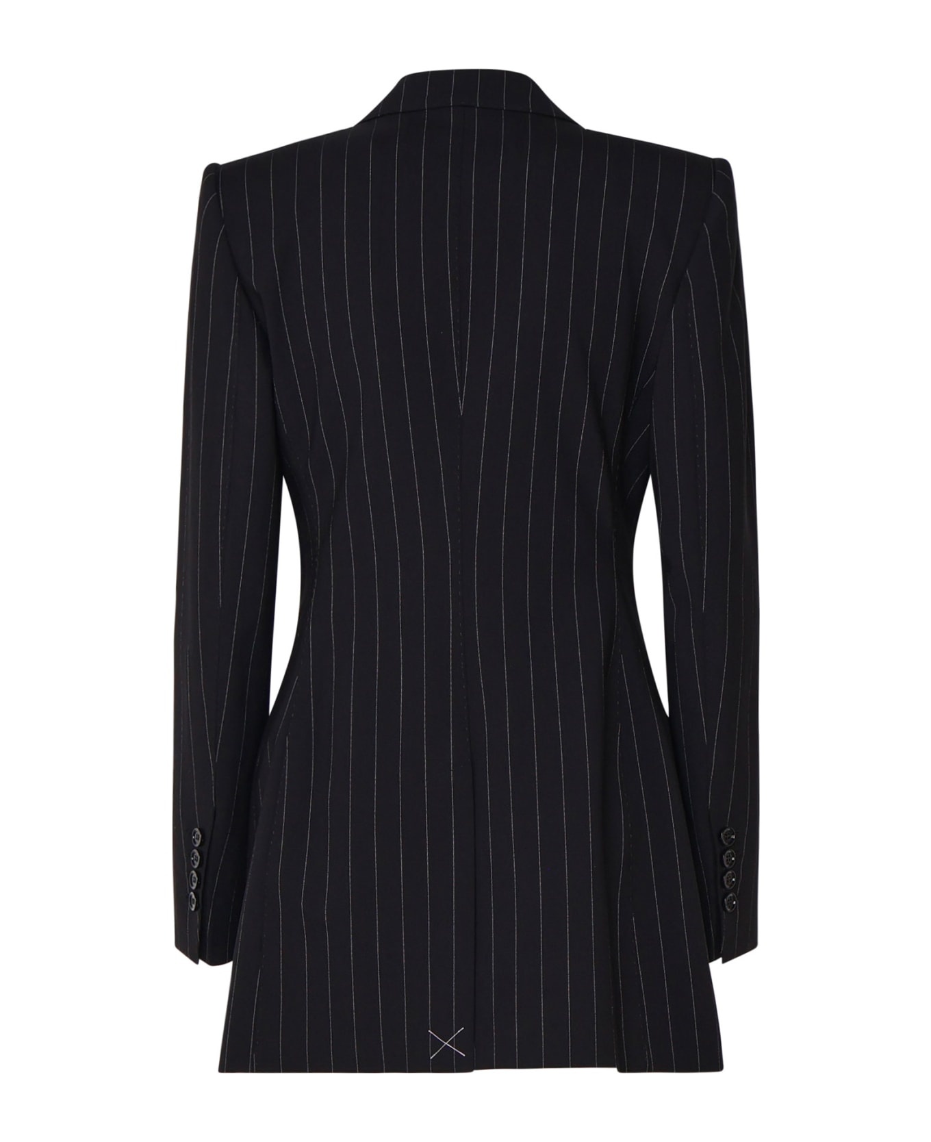 Dolce & Gabbana Striped Long Sleeve Blazer - 3