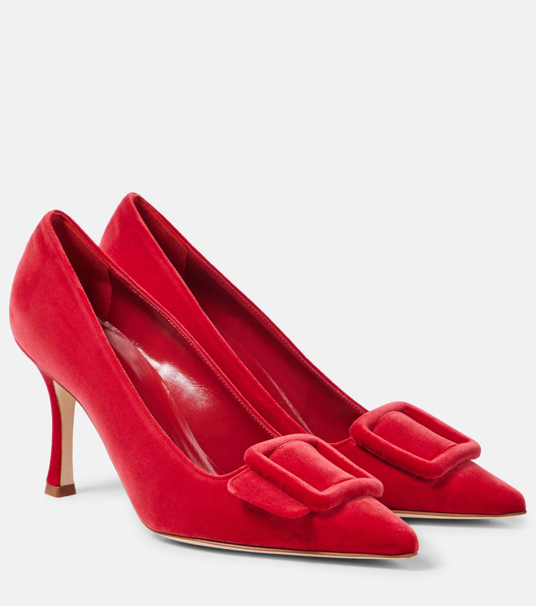 Maysale velvet pumps - 1