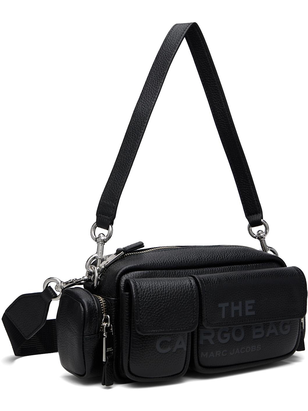 Black 'The Leather Cargo' Bag - 2