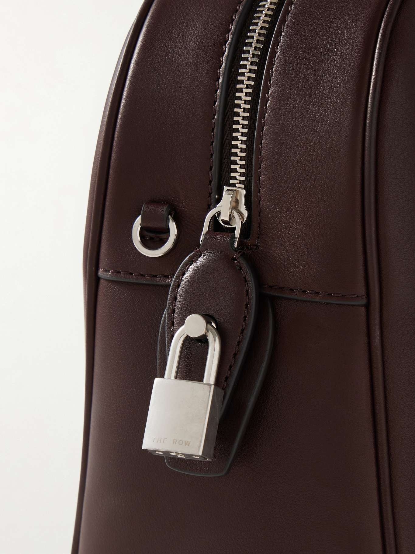 India leather tote Dark brown - 4