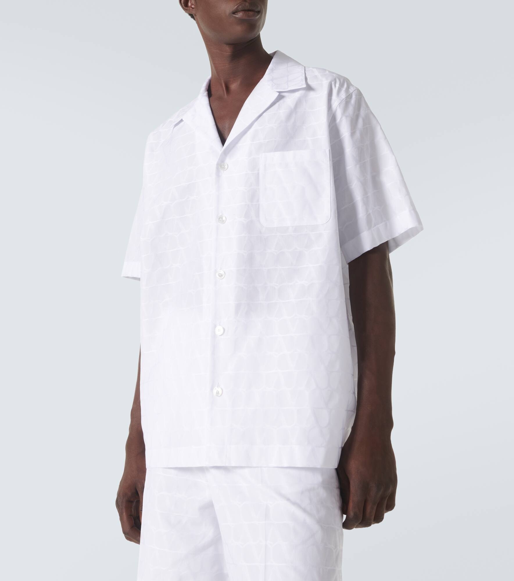 Oversized cotton poplin shirt - 3