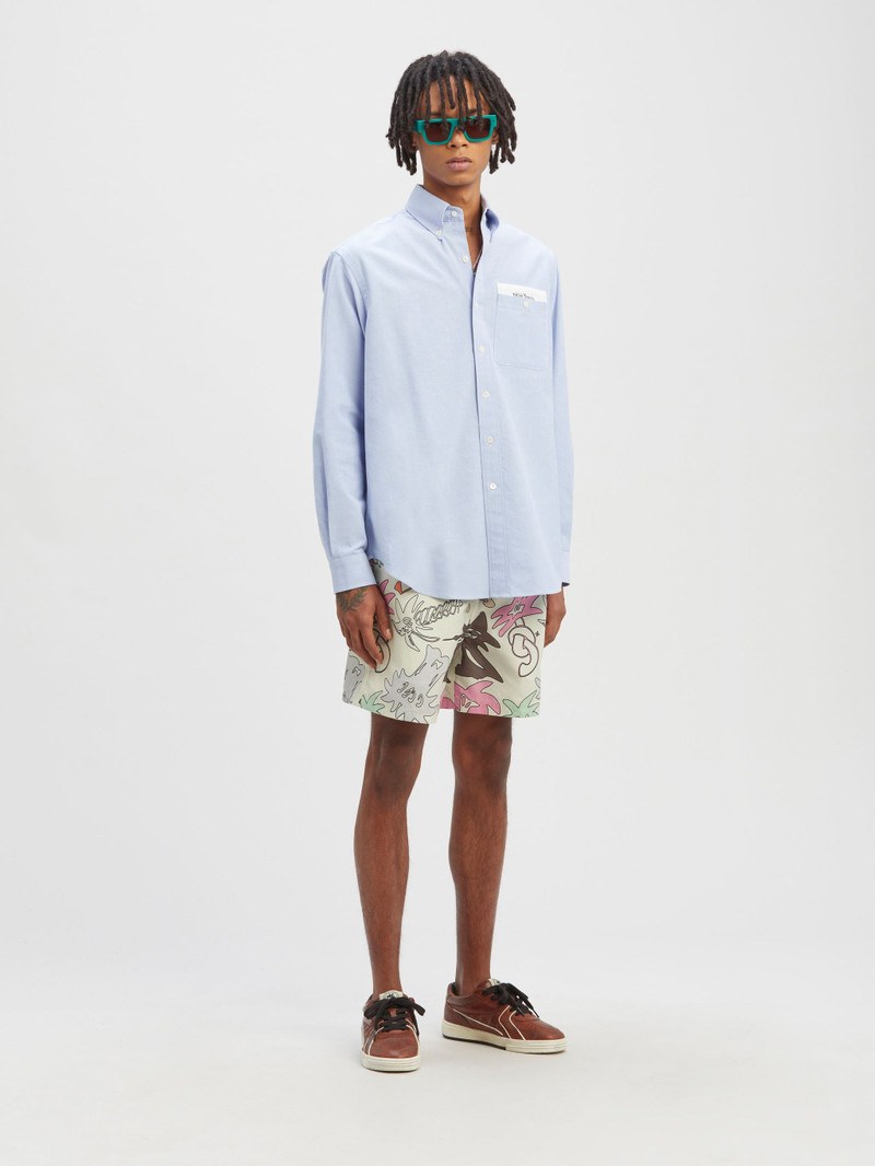 Palm Angels Palmity Allover Swimshorts outlook