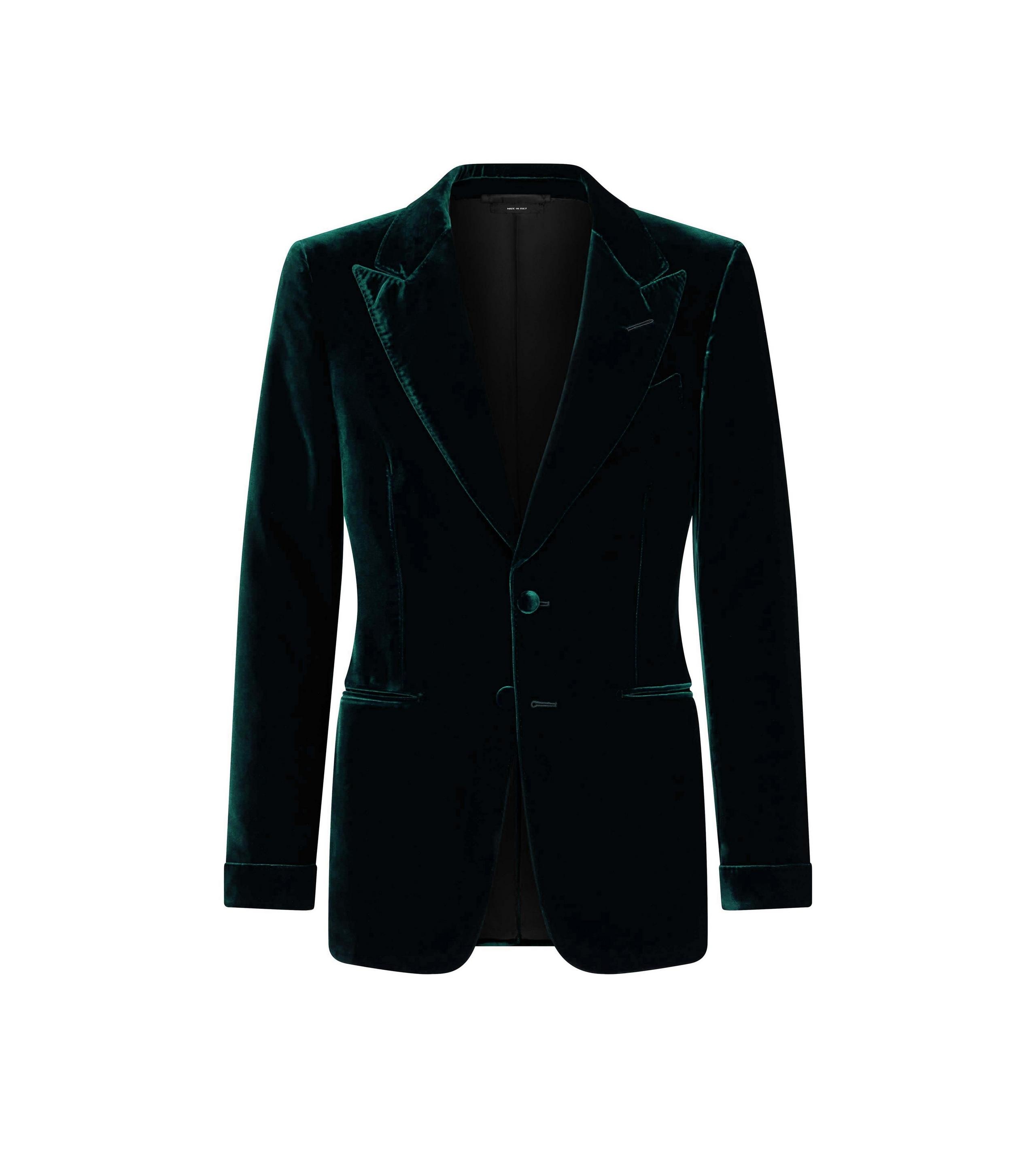 FLUID VELVET SHELTON COCKTAIL JACKET - 1