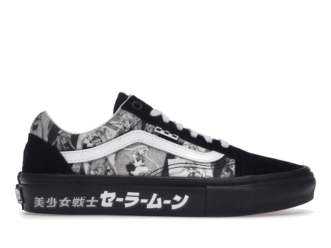 Vans Skate Old Skool Pretty Guardian Sailor Moon Sailor Black - 1