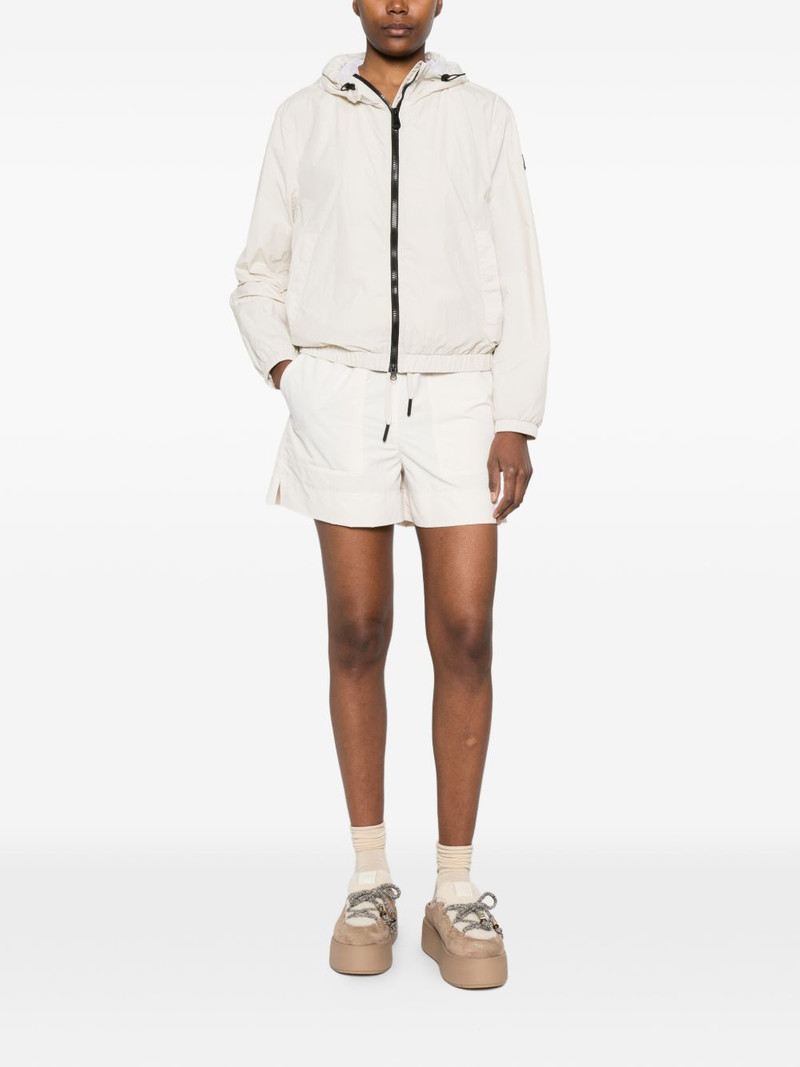 Moncler Grenoble logo-patch drawstring shorts outlook