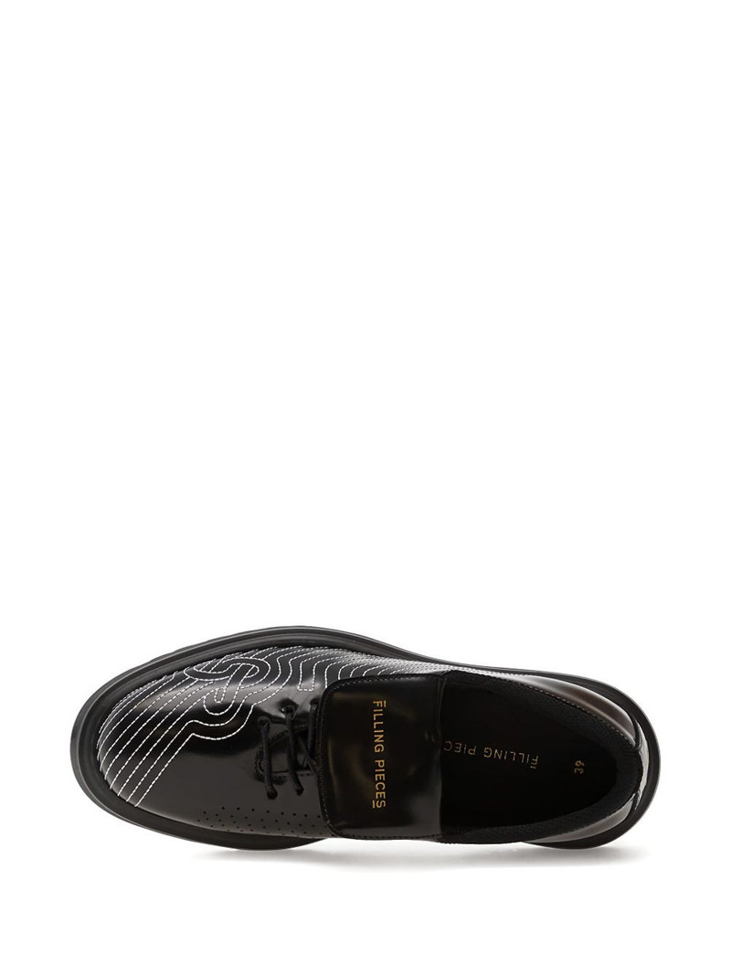 topstitched derby shoes 4