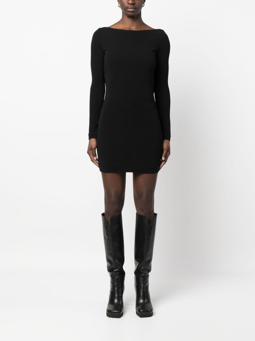 Dsquared2 Women Open Back Mini Dress - 3