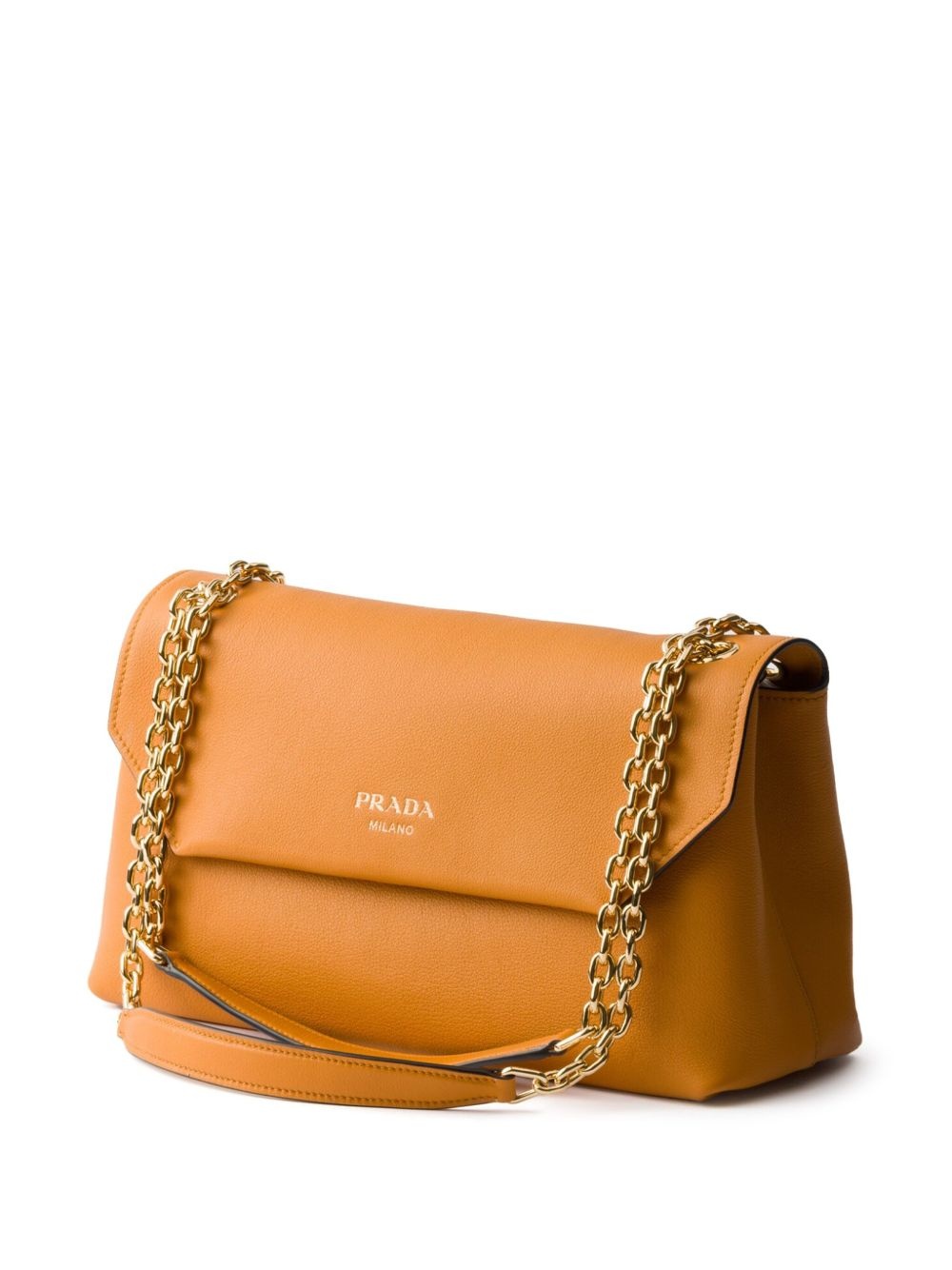 medium leather shoulder bag - 3