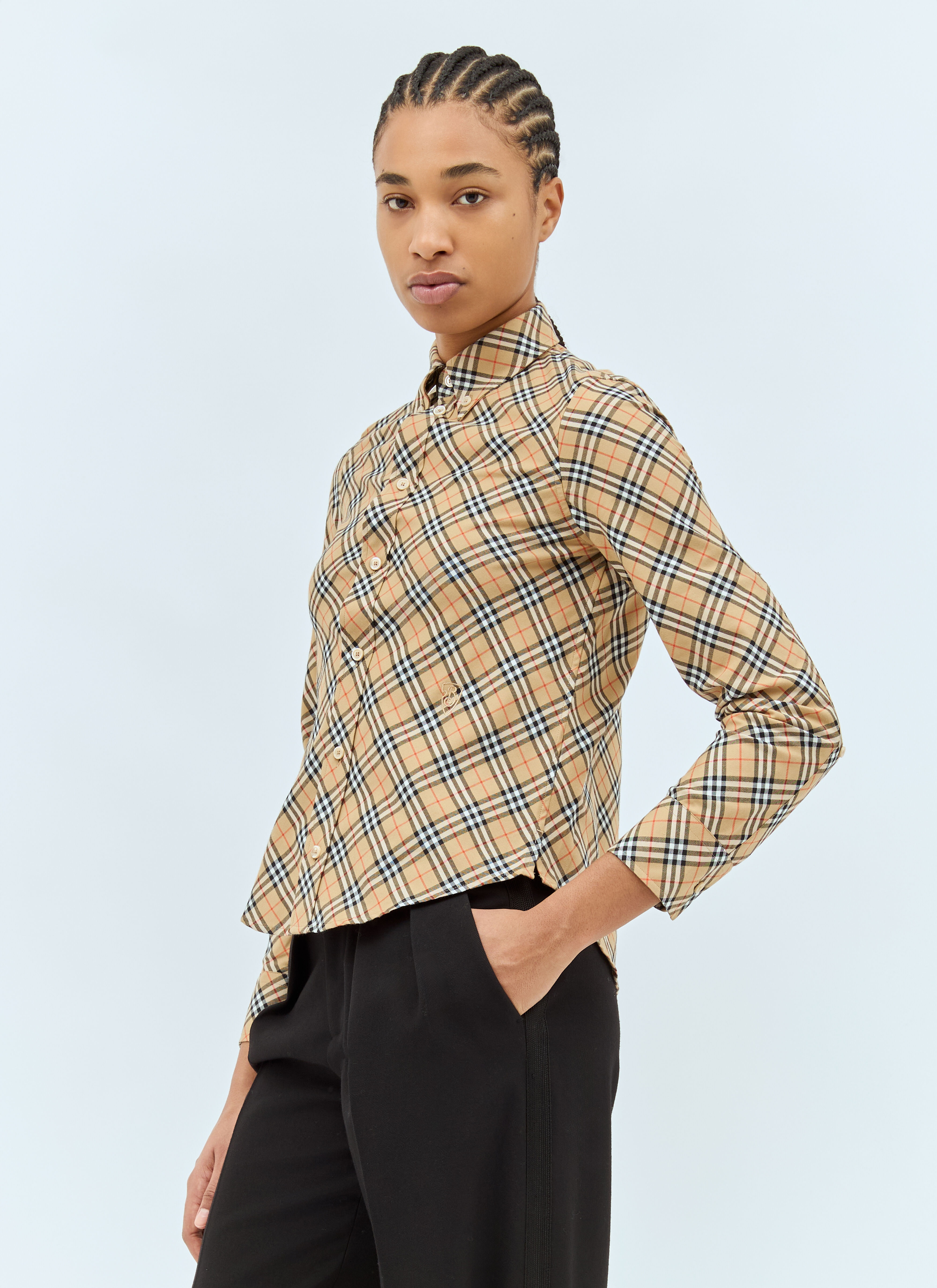 Check Cotton Shirt - 4