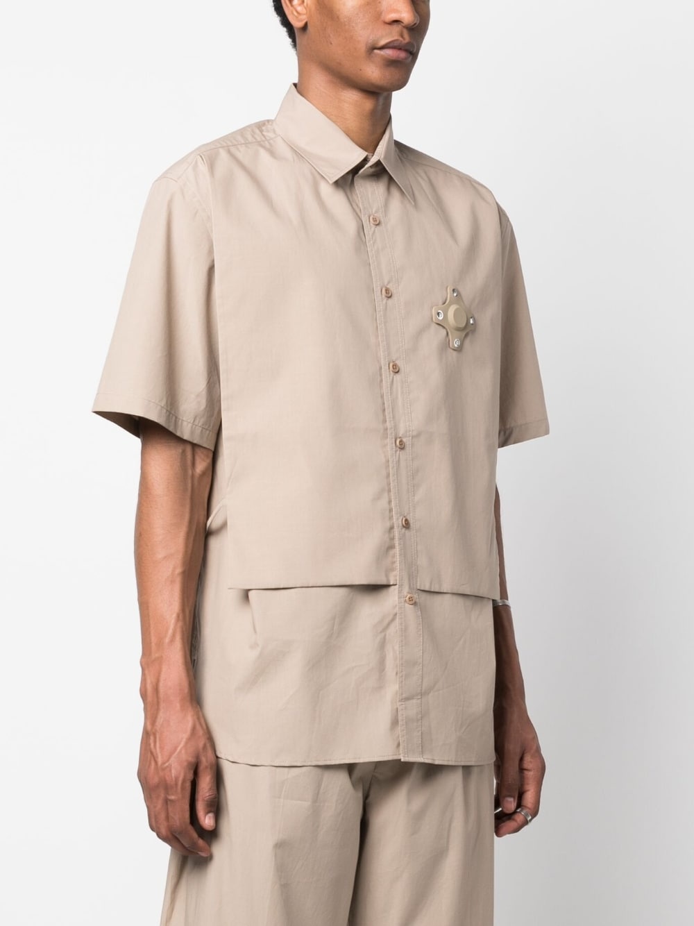 appliqué short sleeve t-shirt - 3