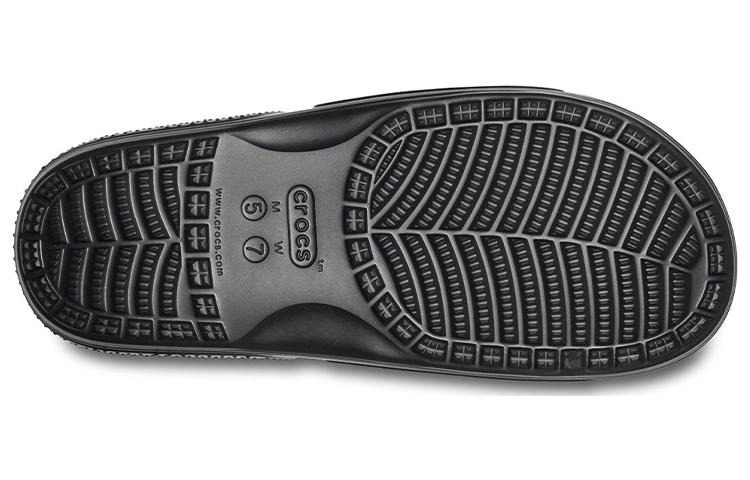 Crocs Classic Slippers Black Unisex 206121-001 - 7