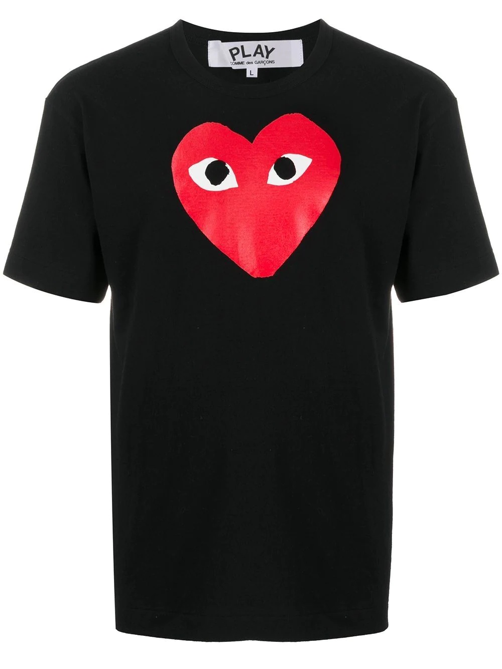 heart-print T-shirt - 1