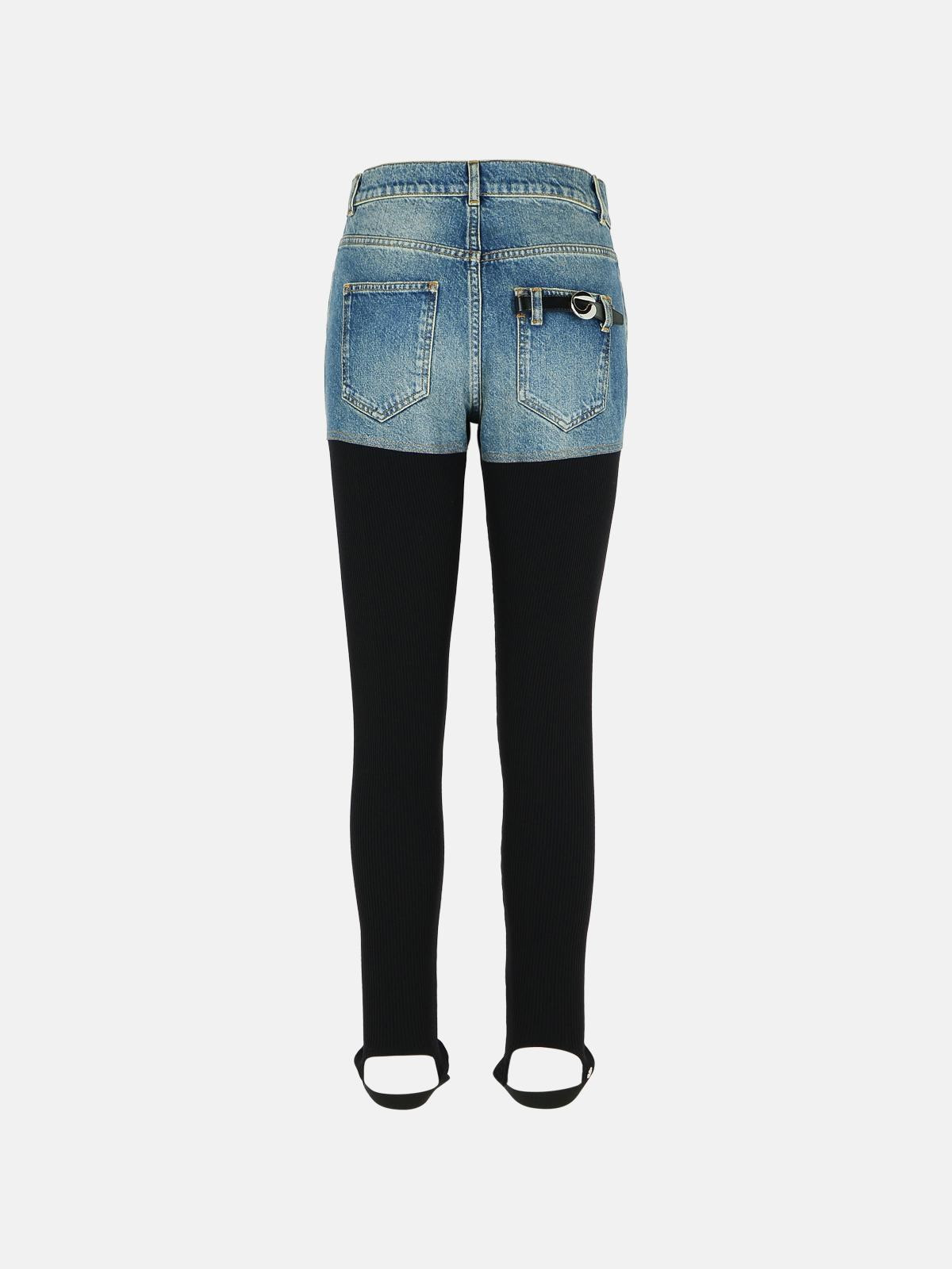 TWO-TONE ORGANIC COTTON PANTALOE - 3