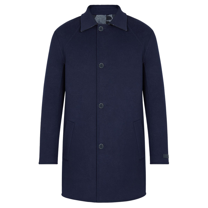 Camo Double Face Car Coat 1