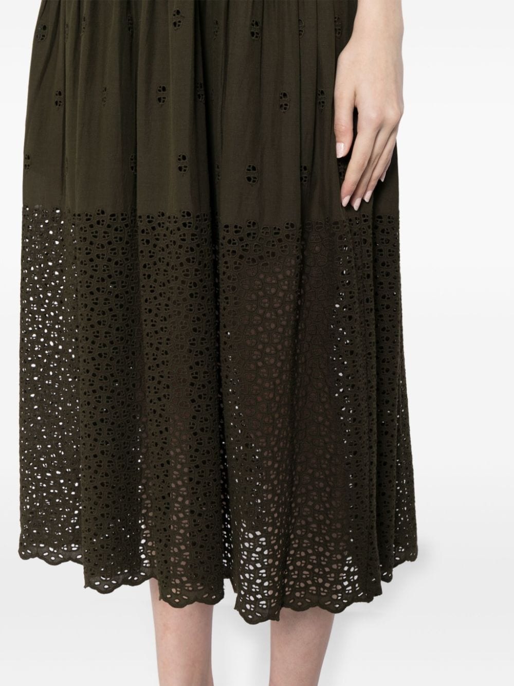 Nova cotton midi dress - 5
