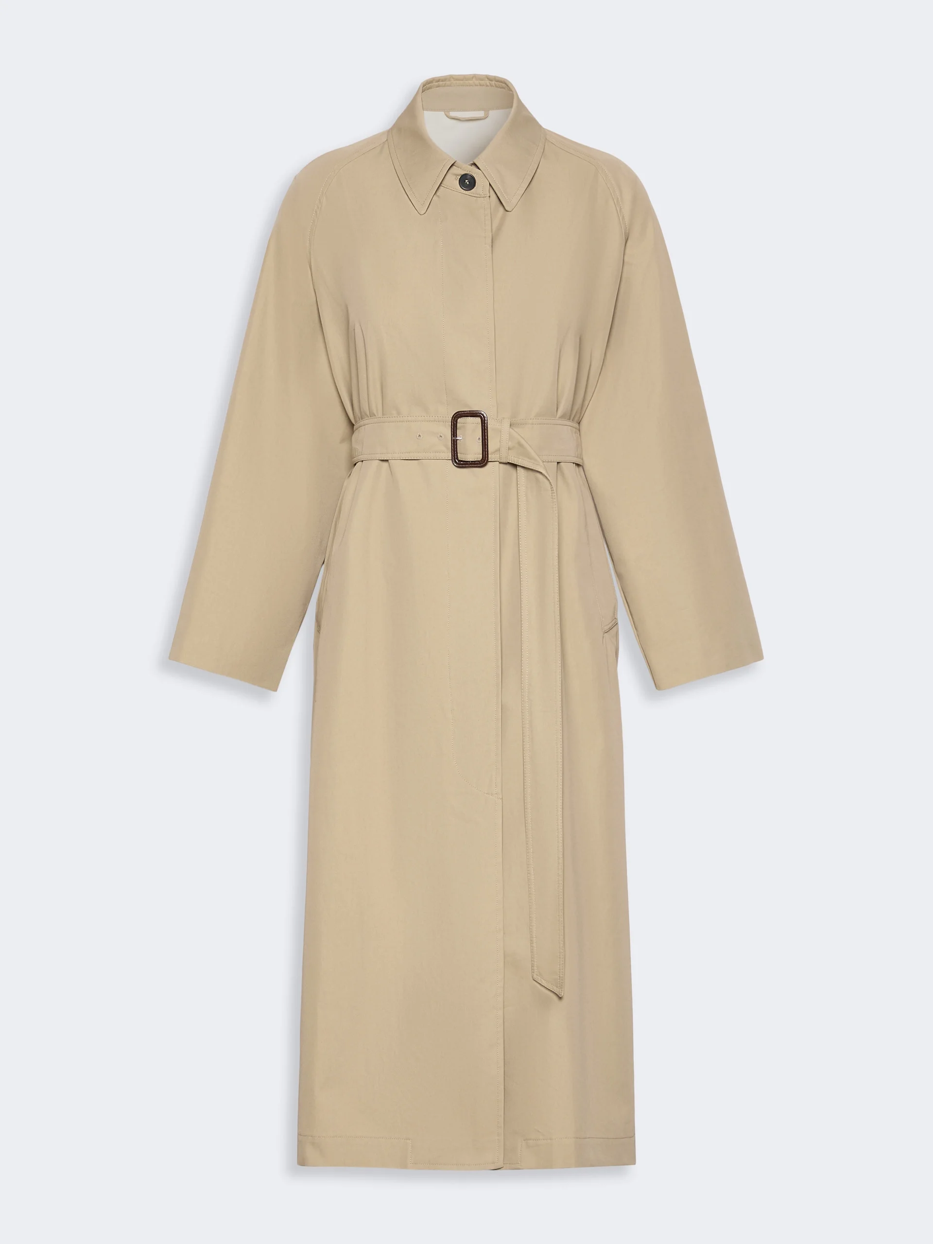 ANGUS Water-repellent gabardine trench coat - BEIGE - 1