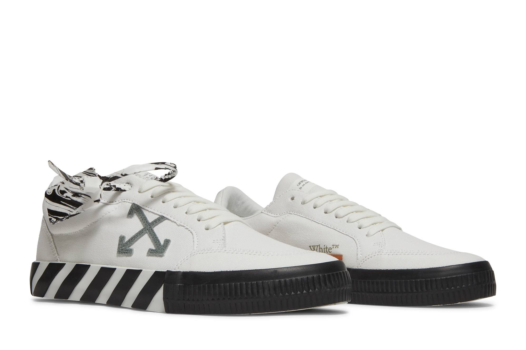 Off-White Vulc Sneaker 'White Grey' - 8