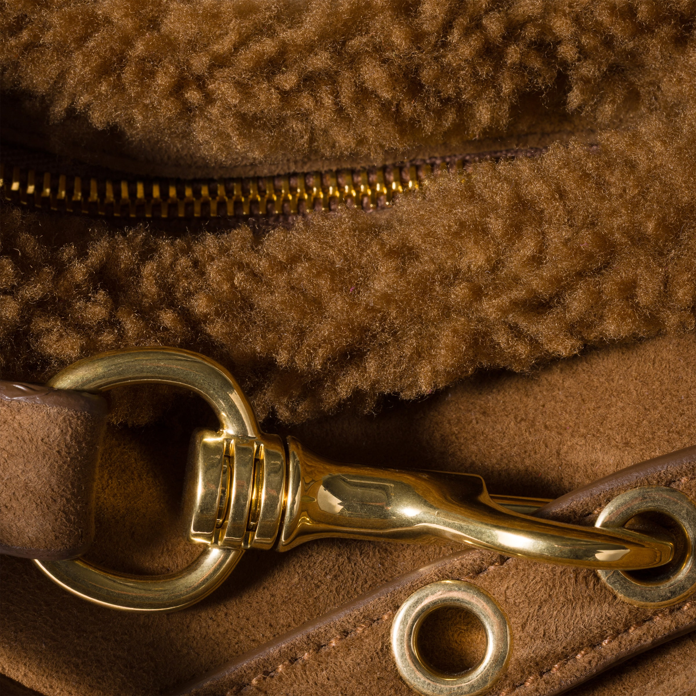 Aventure shearling bag - 5
