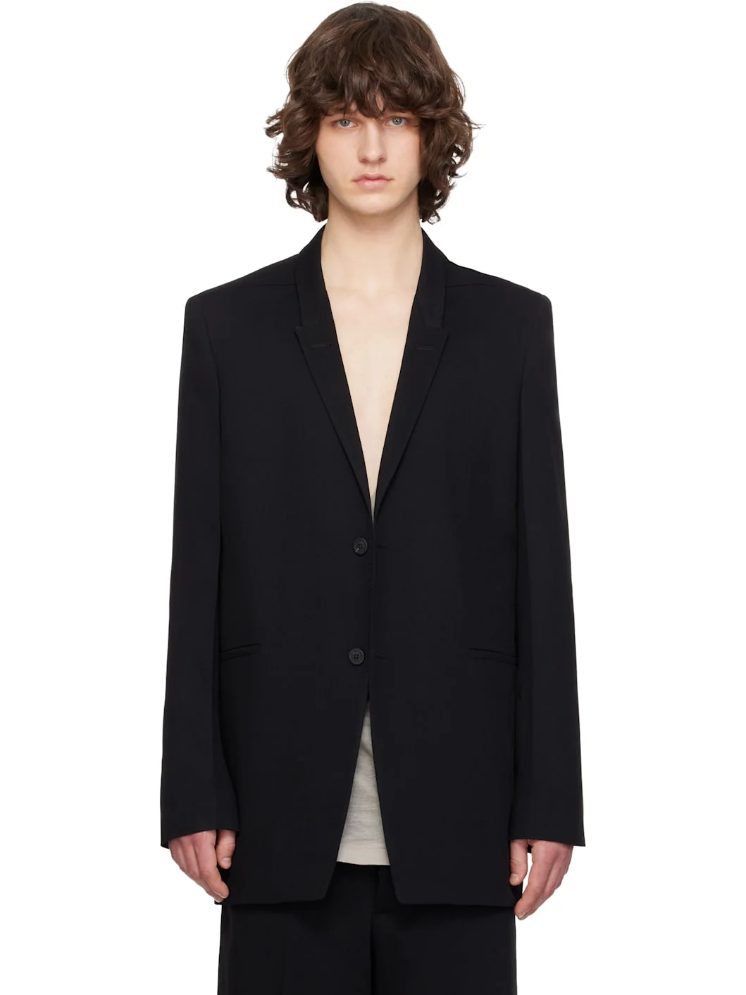 Black Temple Concordian Blazer - 1