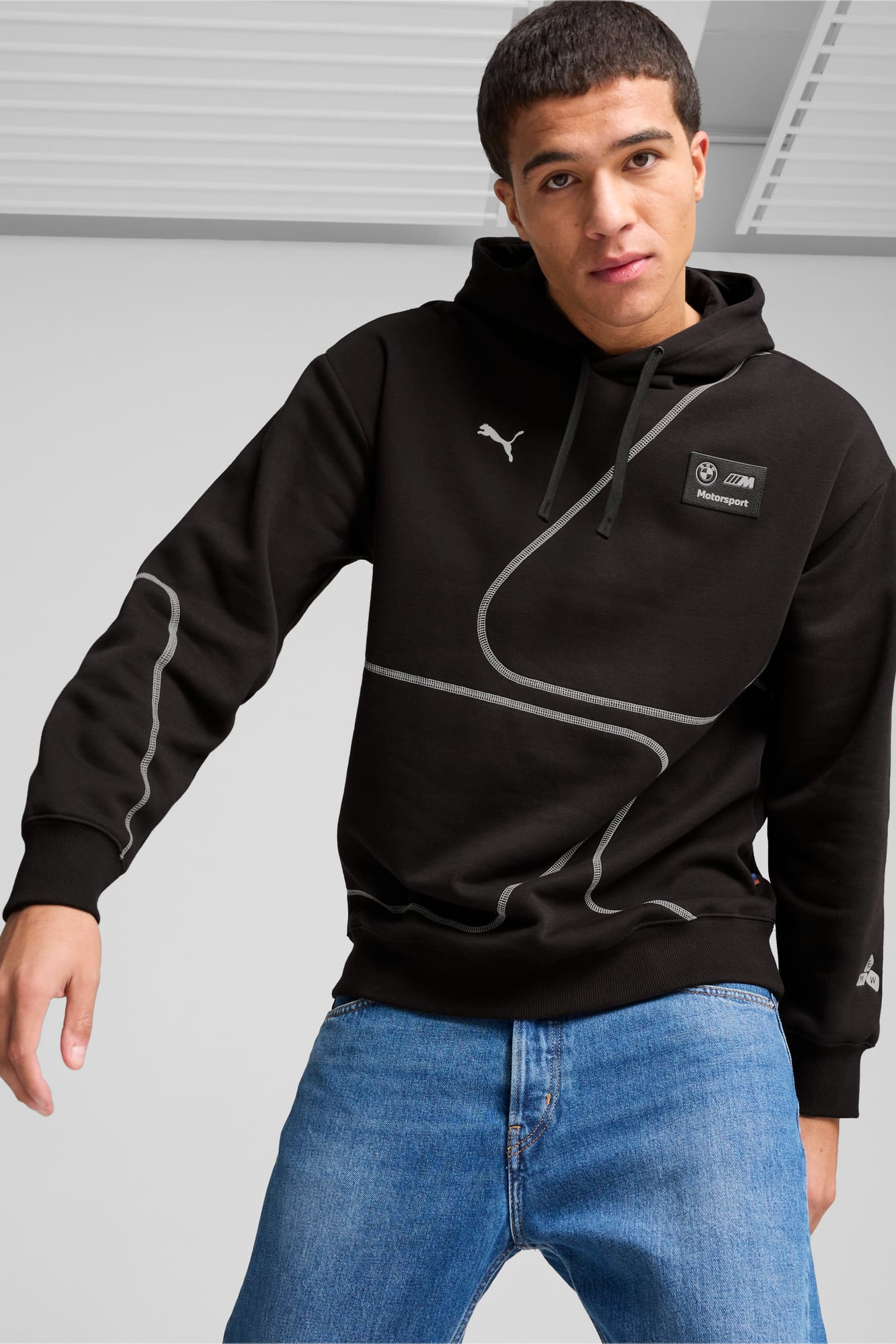 BMW M Motorsport Men's Statement Hoodie - 3