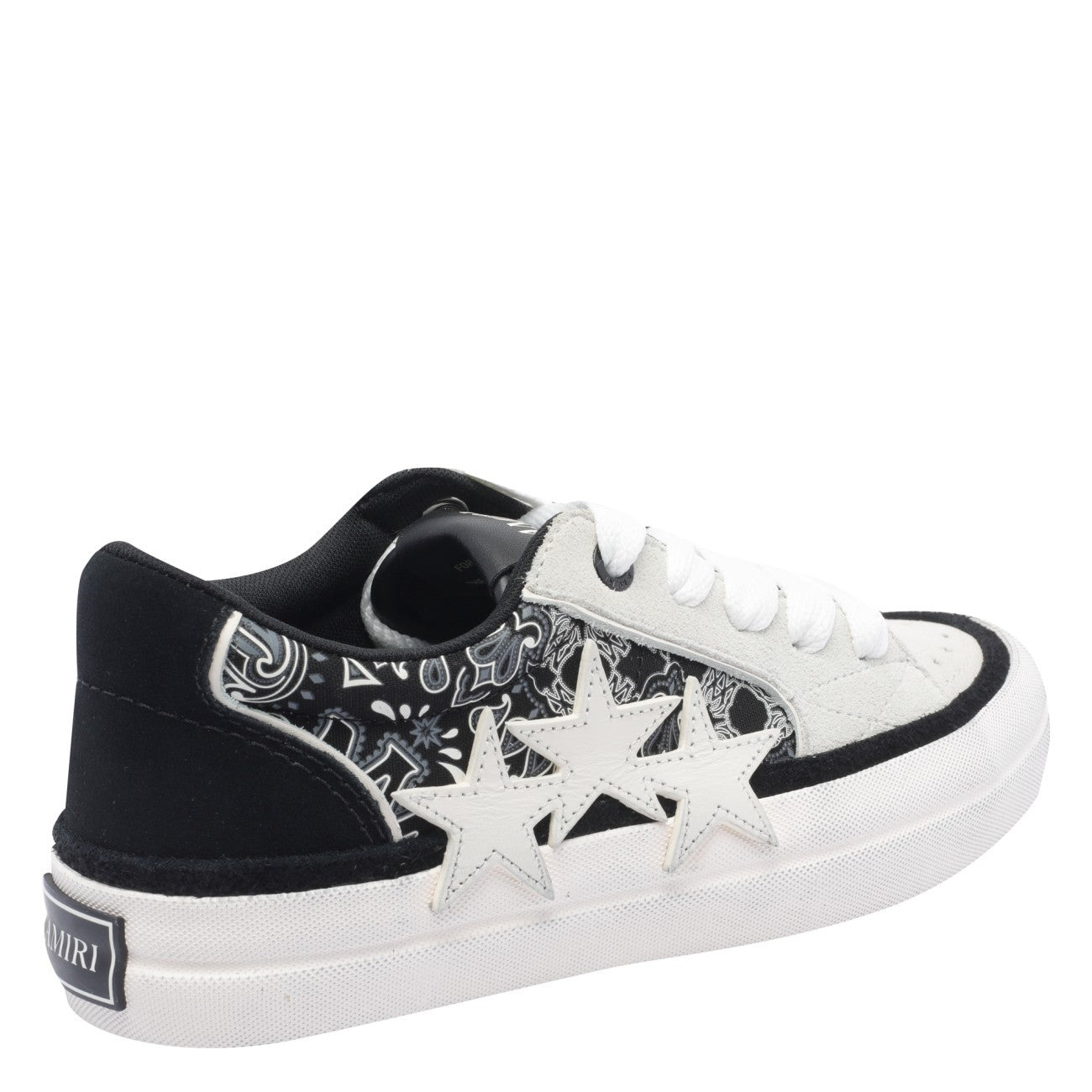 Amiri Men Bandana Sunset Skate Sneakers - 3