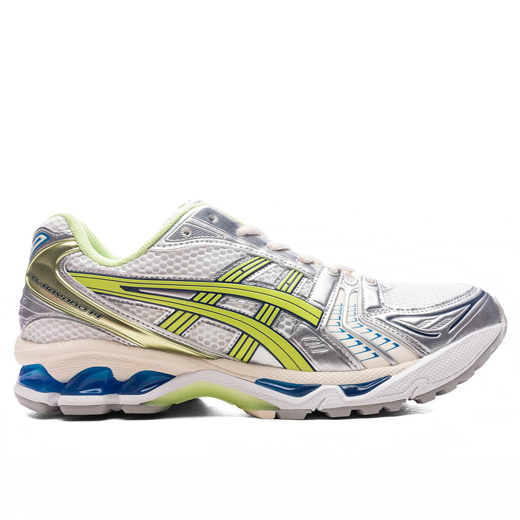 GEL-KAYANO 14 - WHITE/LIME GREEN - 1